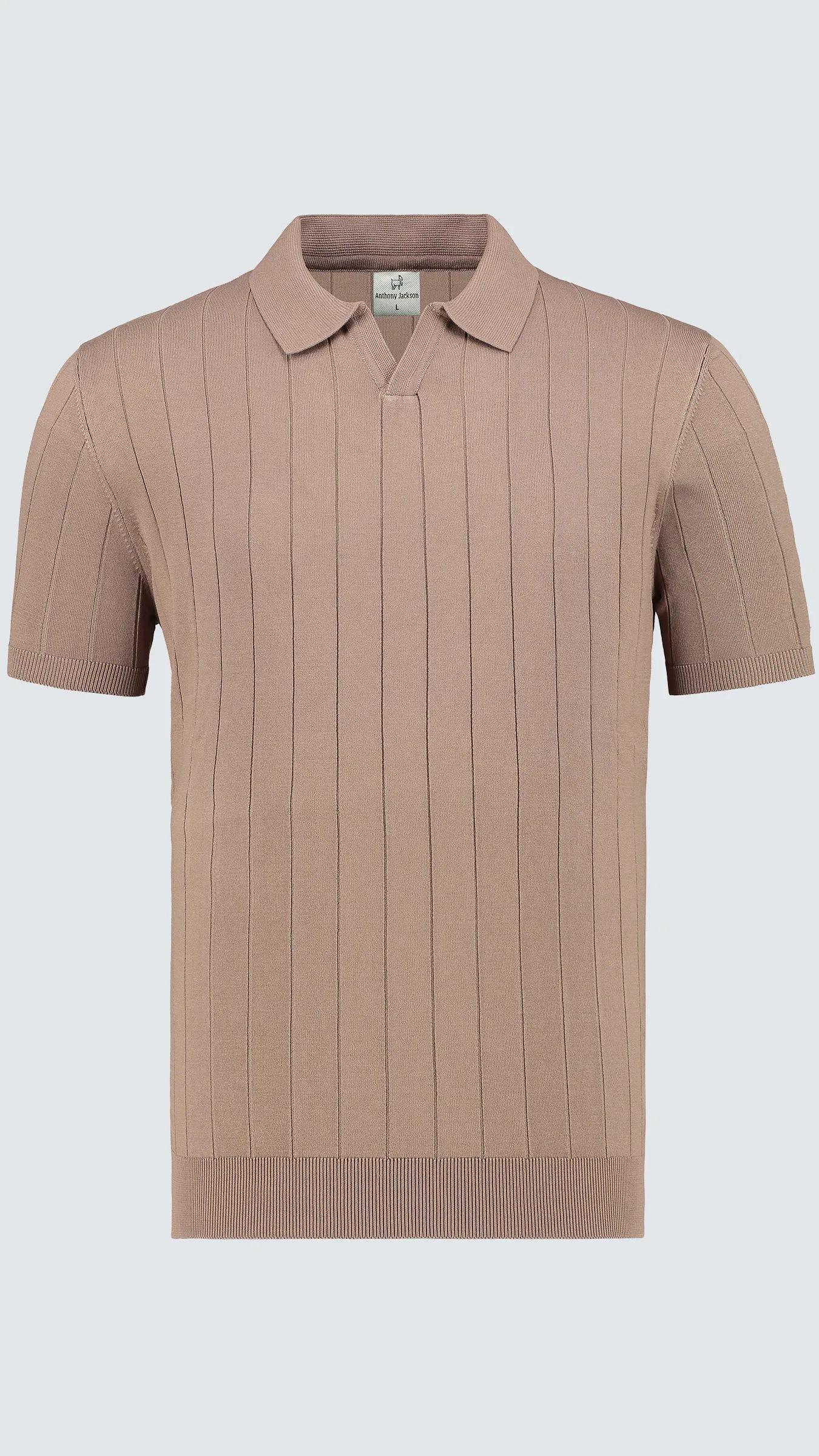 Premium Erkek Triko Polo Yaka T-Shirt Ravello