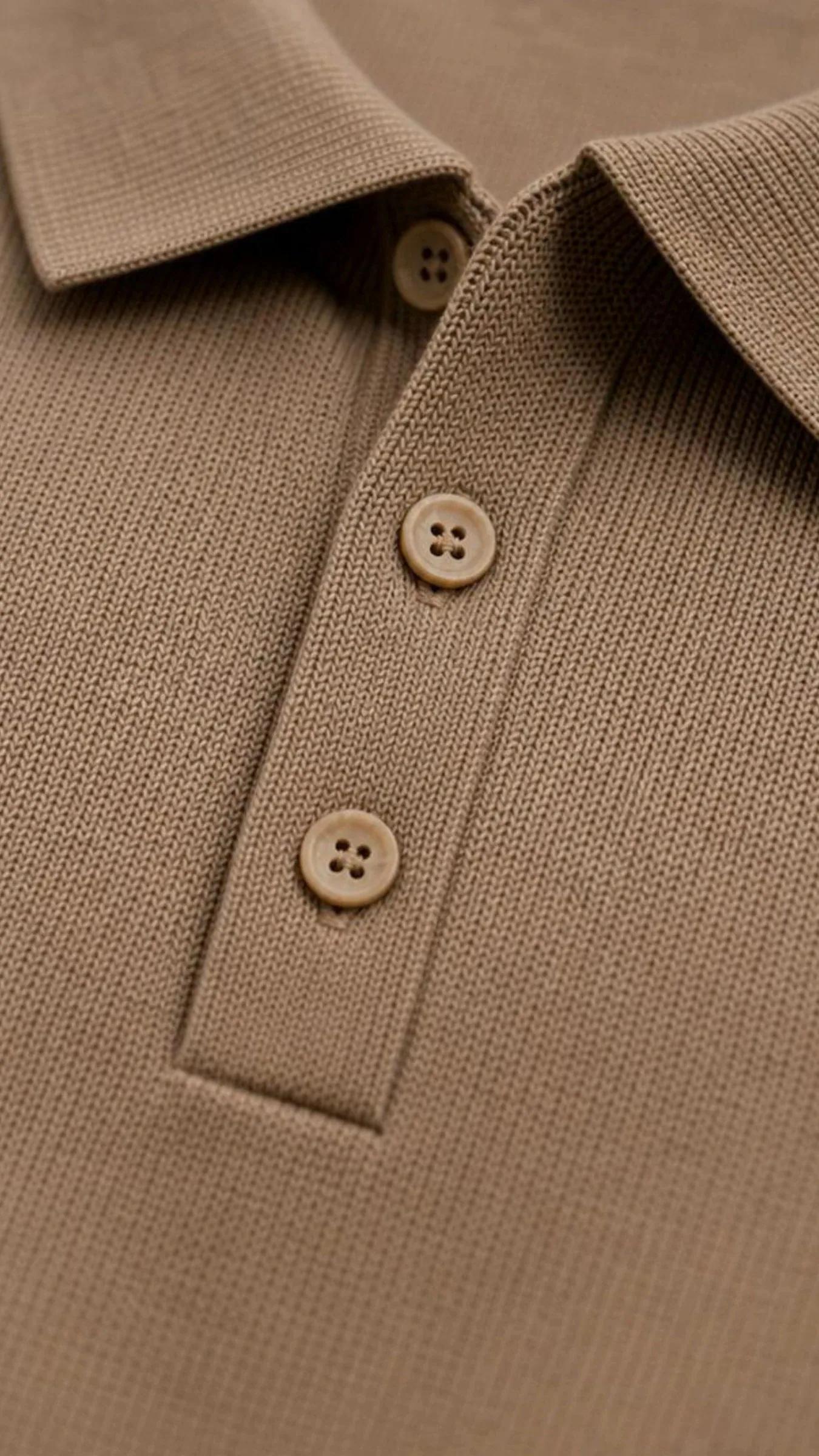 Premium Erkek Triko Polo Yaka T-Shirt Giovanni