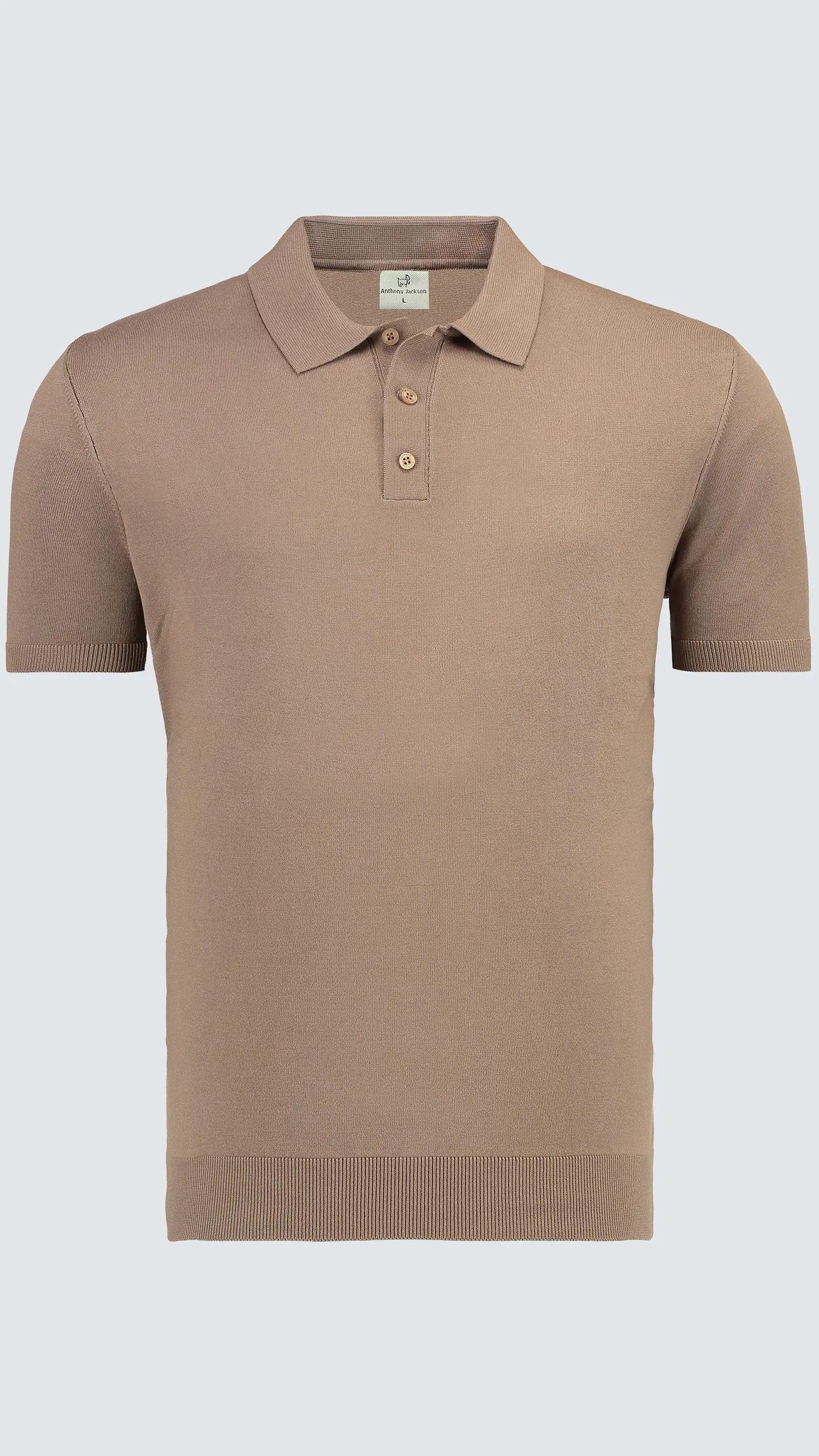 Premium Erkek Triko Polo Yaka T-Shirt Giovanni