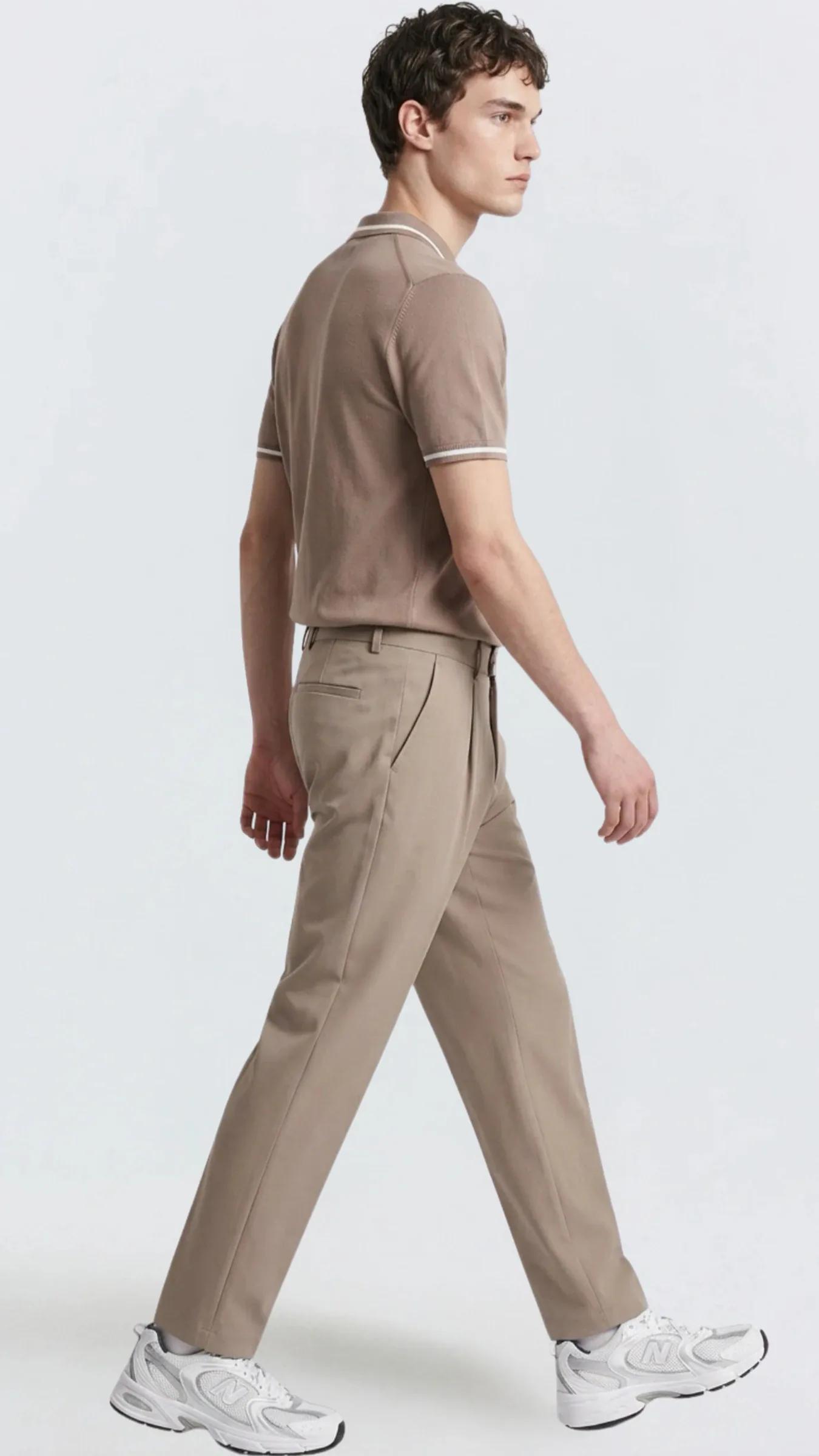 Premium Erkek Triko Polo Tişört Alberto