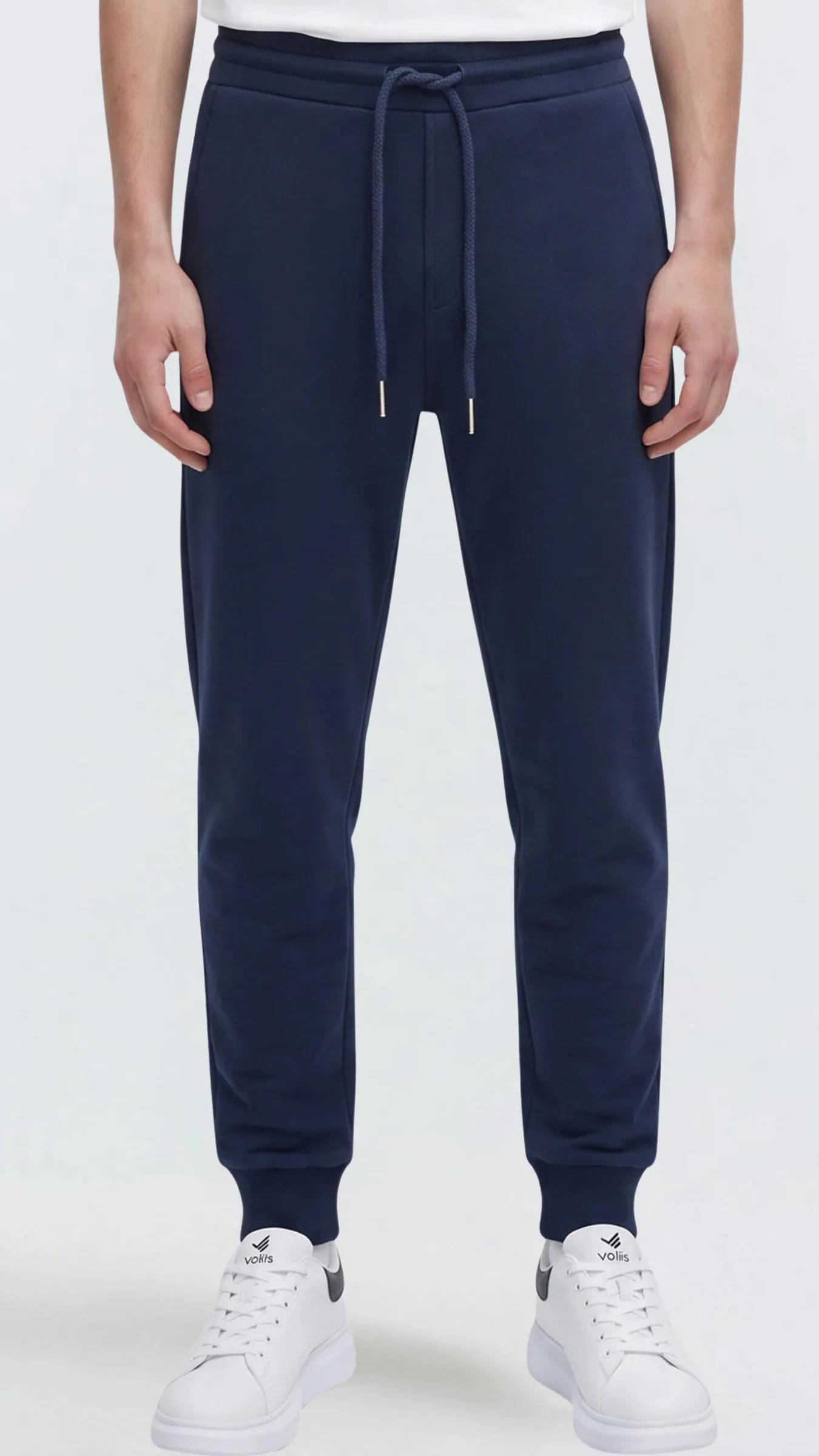 Premium Erkek Rahat Slim Fit Jogger Eşofman Altı Lunor - Lacivert