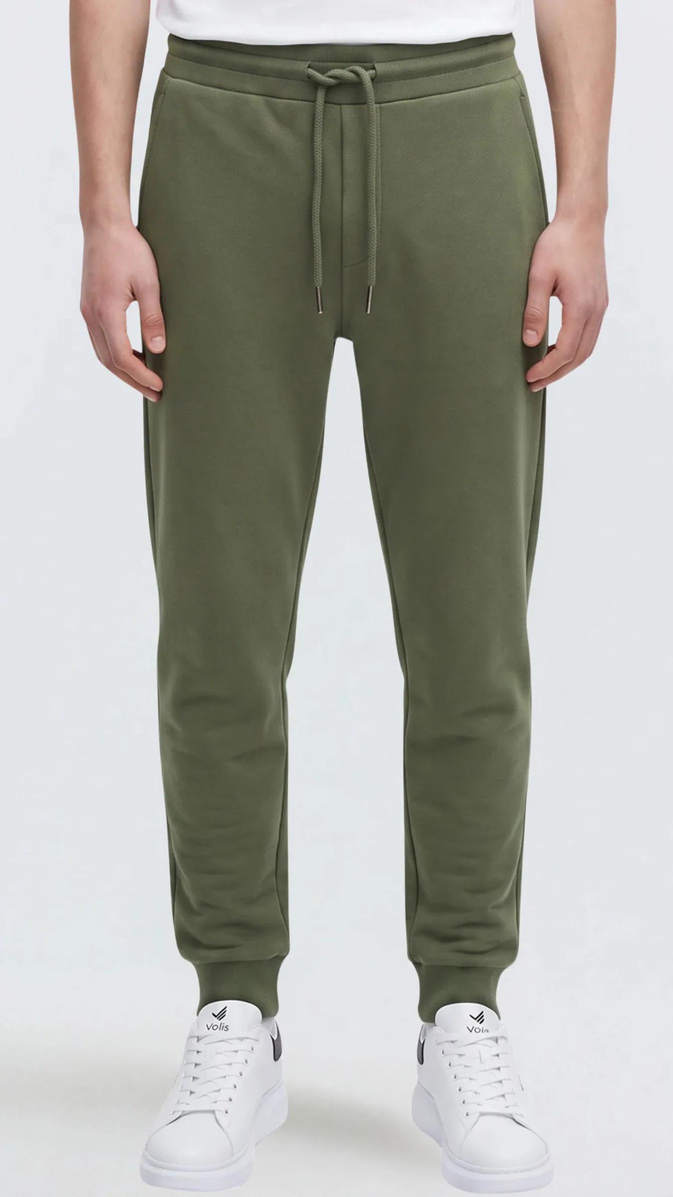 Premium Erkek Rahat Slim Fit Jogger Eşofman Altı Lunor - Haki