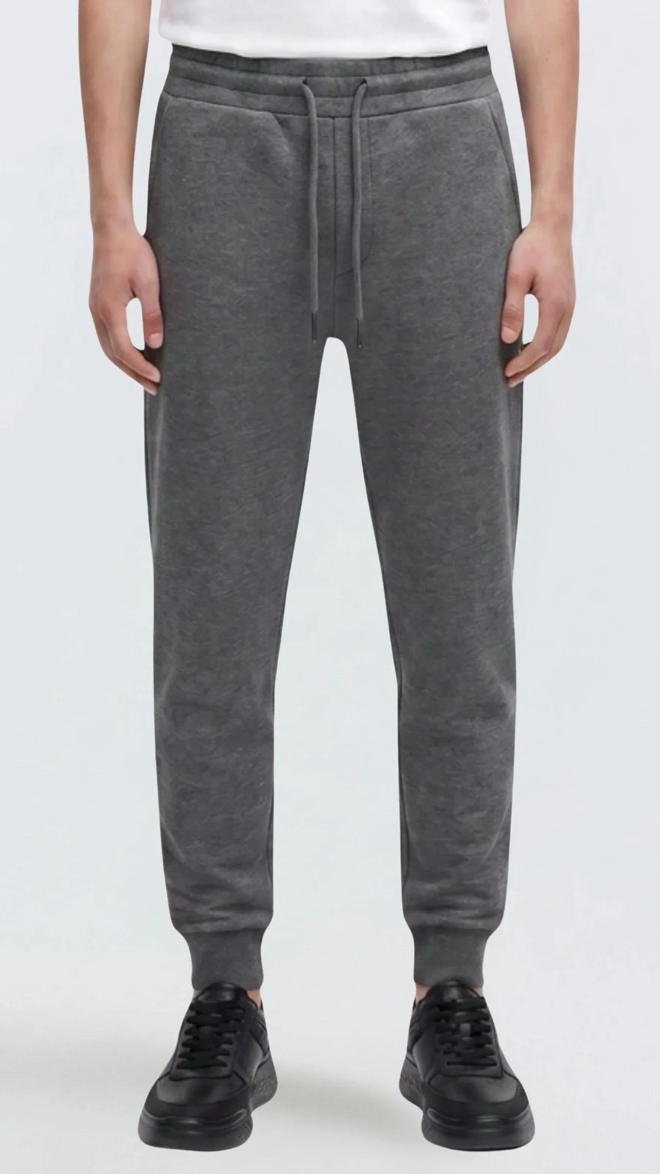 Premium Erkek Rahat Slim Fit Jogger Eşofman Altı Lunor - Antrasit Melanj