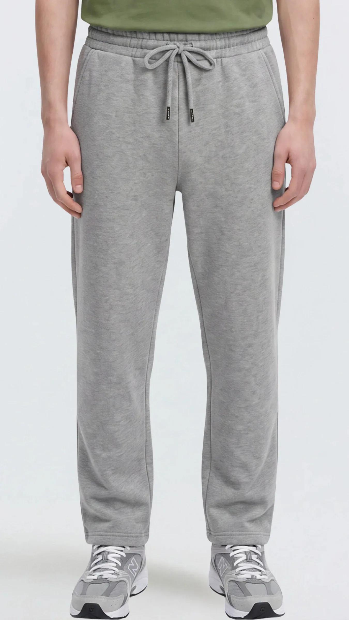 Premium Erkek Relaxed Fit Jogger Eşofman Altı Monza - Gri Melanj