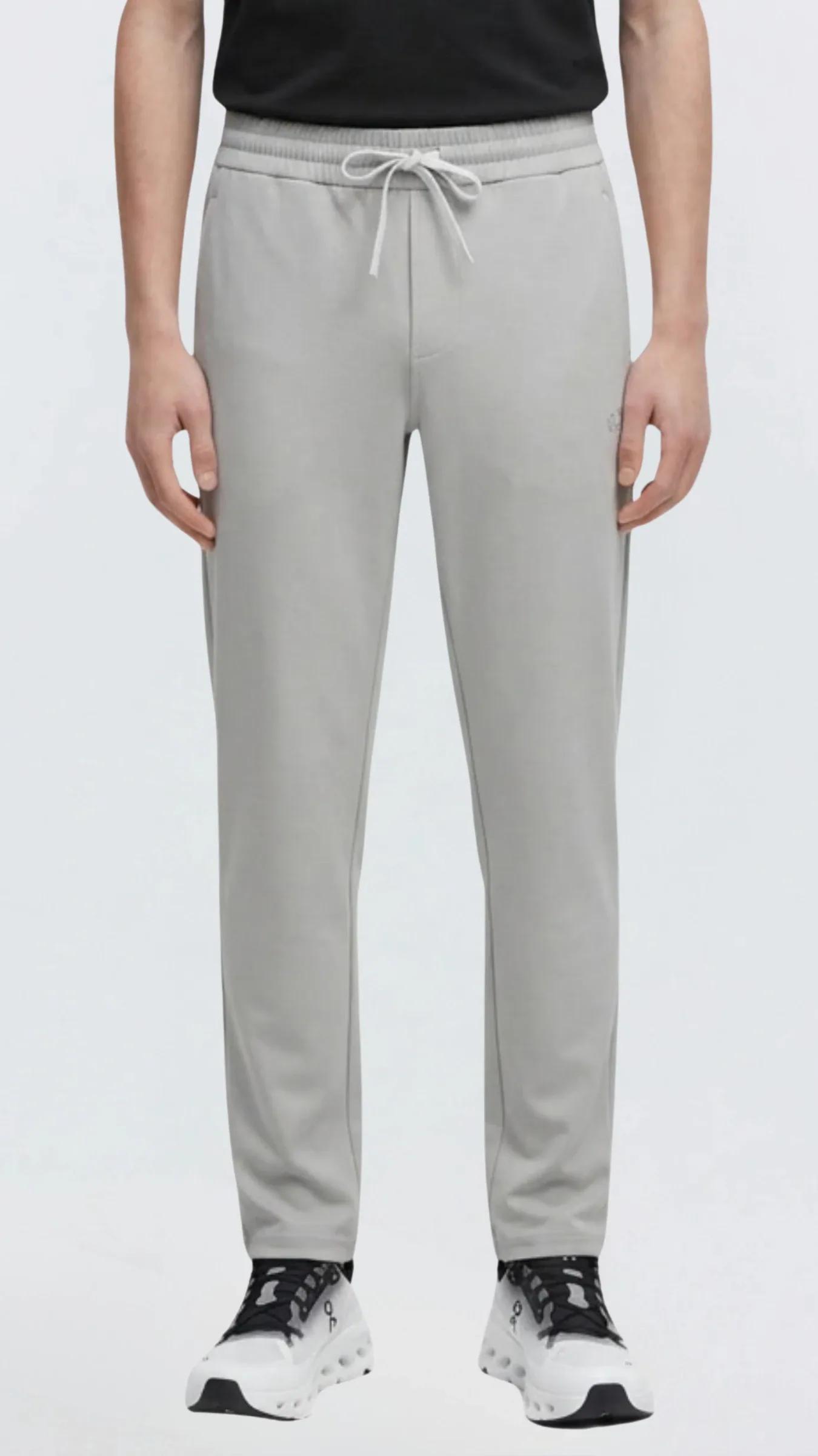 Premium Erkek Doubleface Oversize Kesim Baggy Eşofman Altı Vault - Gri