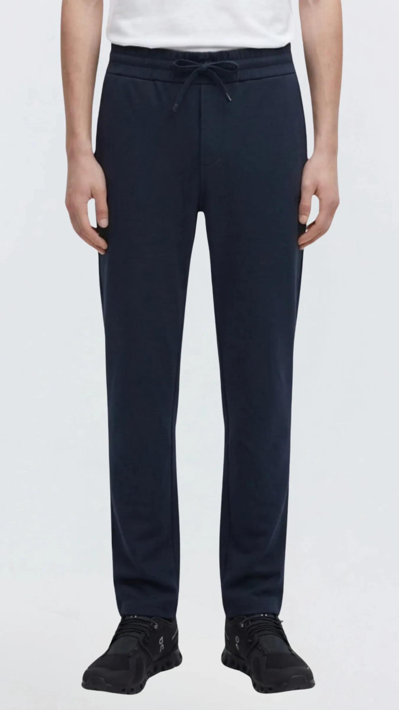 Premium Erkek Doubleface Oversize Kesim Baggy Eşofman Altı Vault - Lacivert