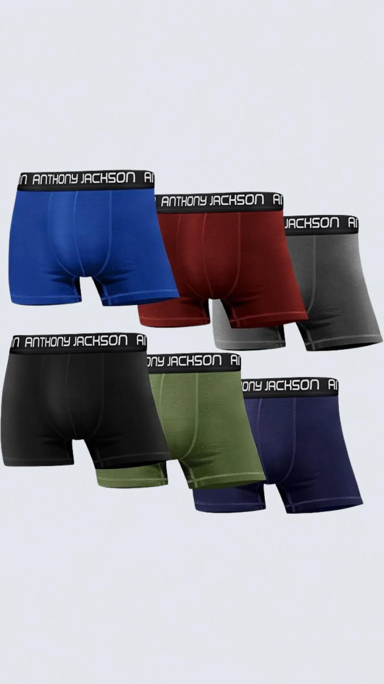 6'lı Kutu Premium Likralı Erkek Boxer Collection - MERLIN