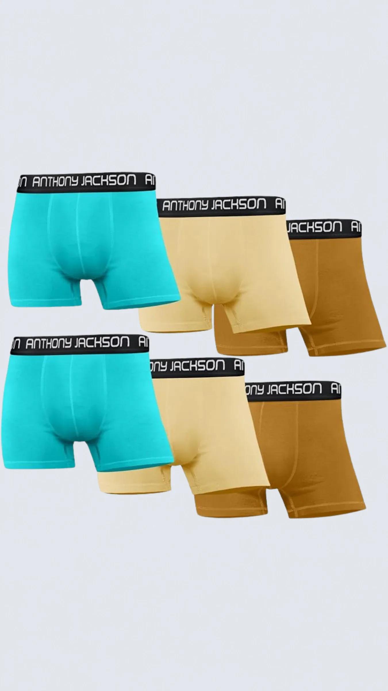 6'lı Kutu Premium Likralı Erkek Boxer Collection - SANTINO