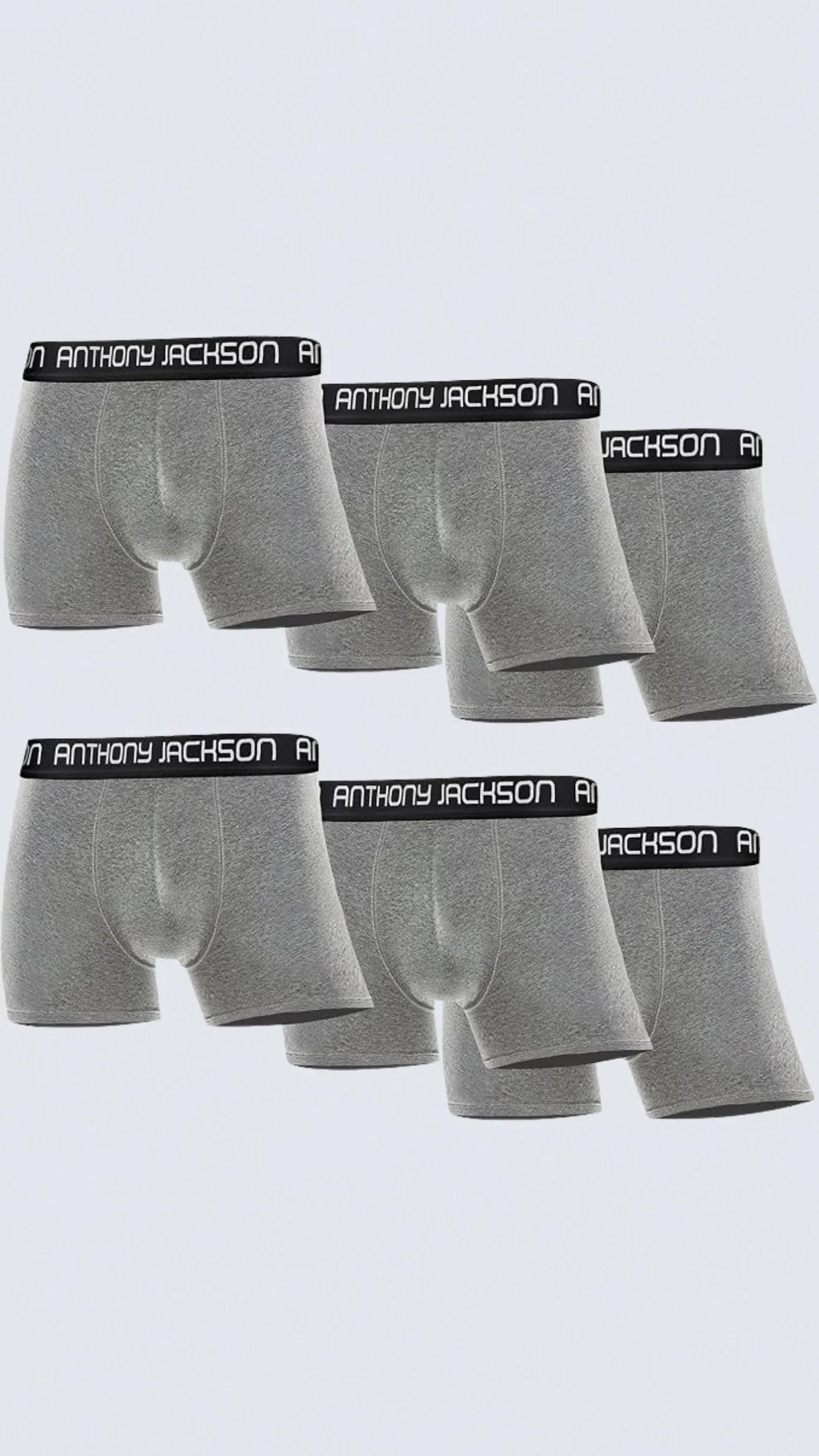 6'lı Kutu Premium Likralı Erkek Boxer Collection - STORM