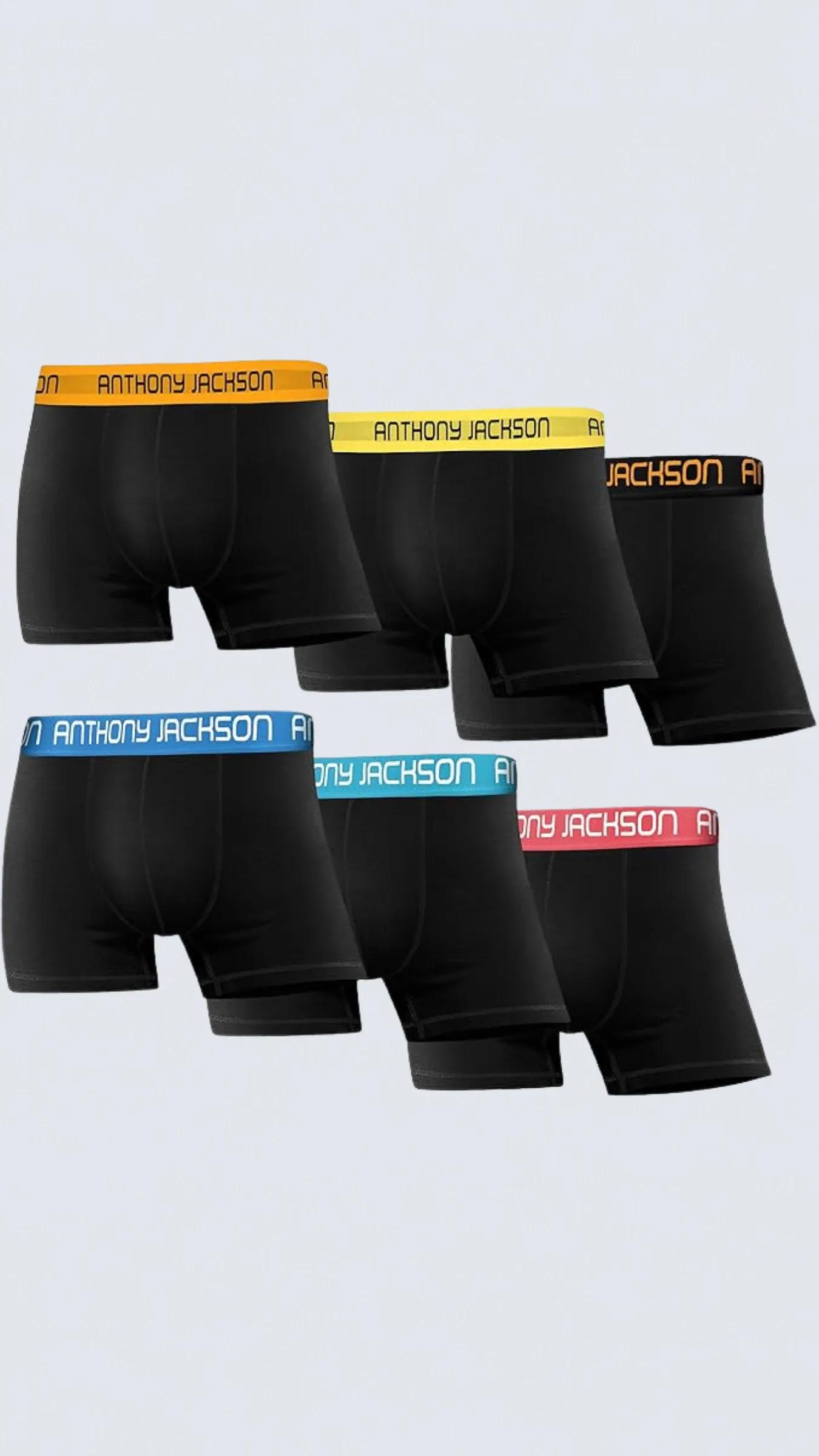 Likralı 6'lı Kutu Premium Erkek Boxer Color Collection