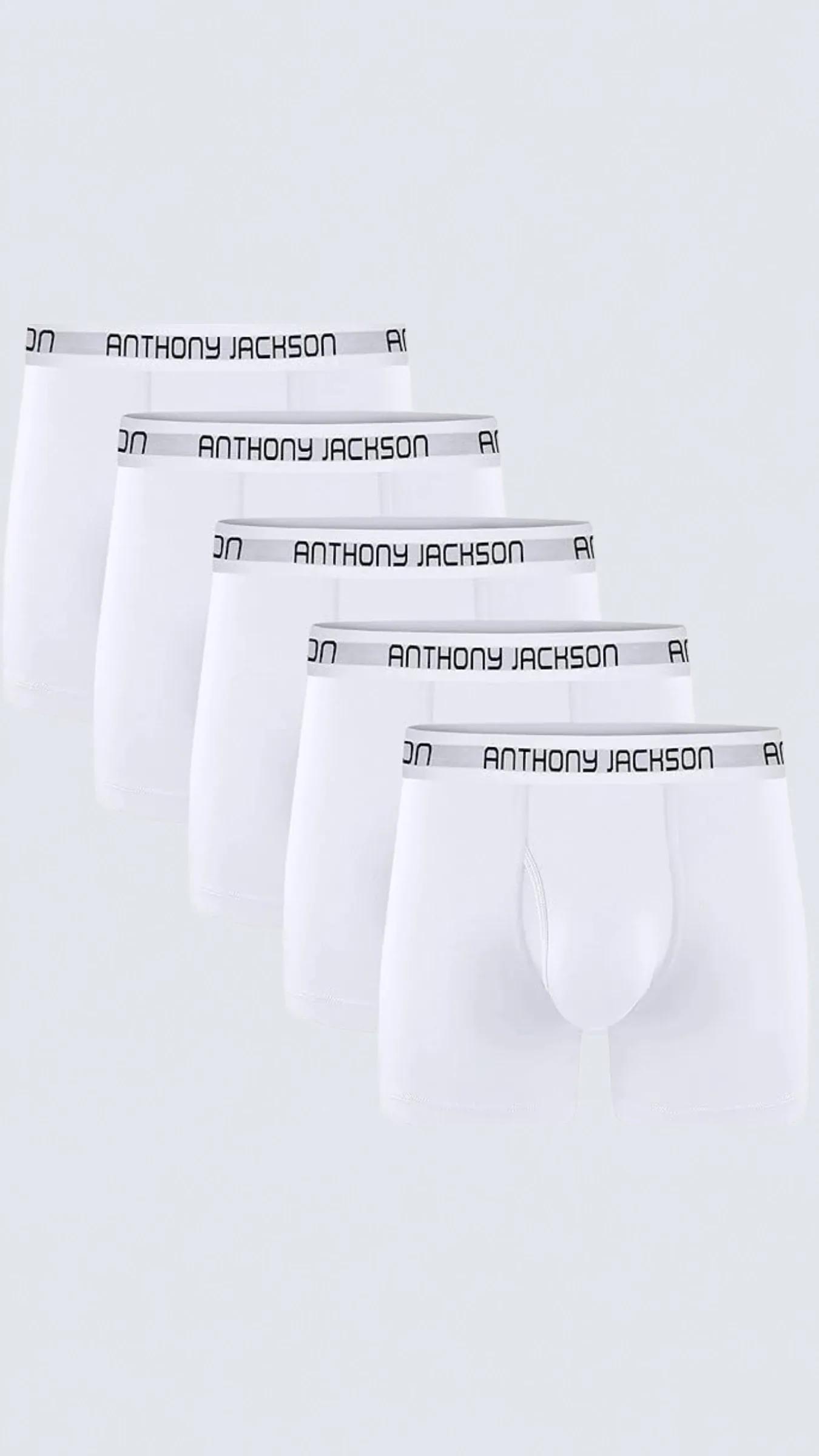 Likralı 5'li Kutu Premium Uzun Paçalı Erkek Boxer ShadowLine - AJ-350 F