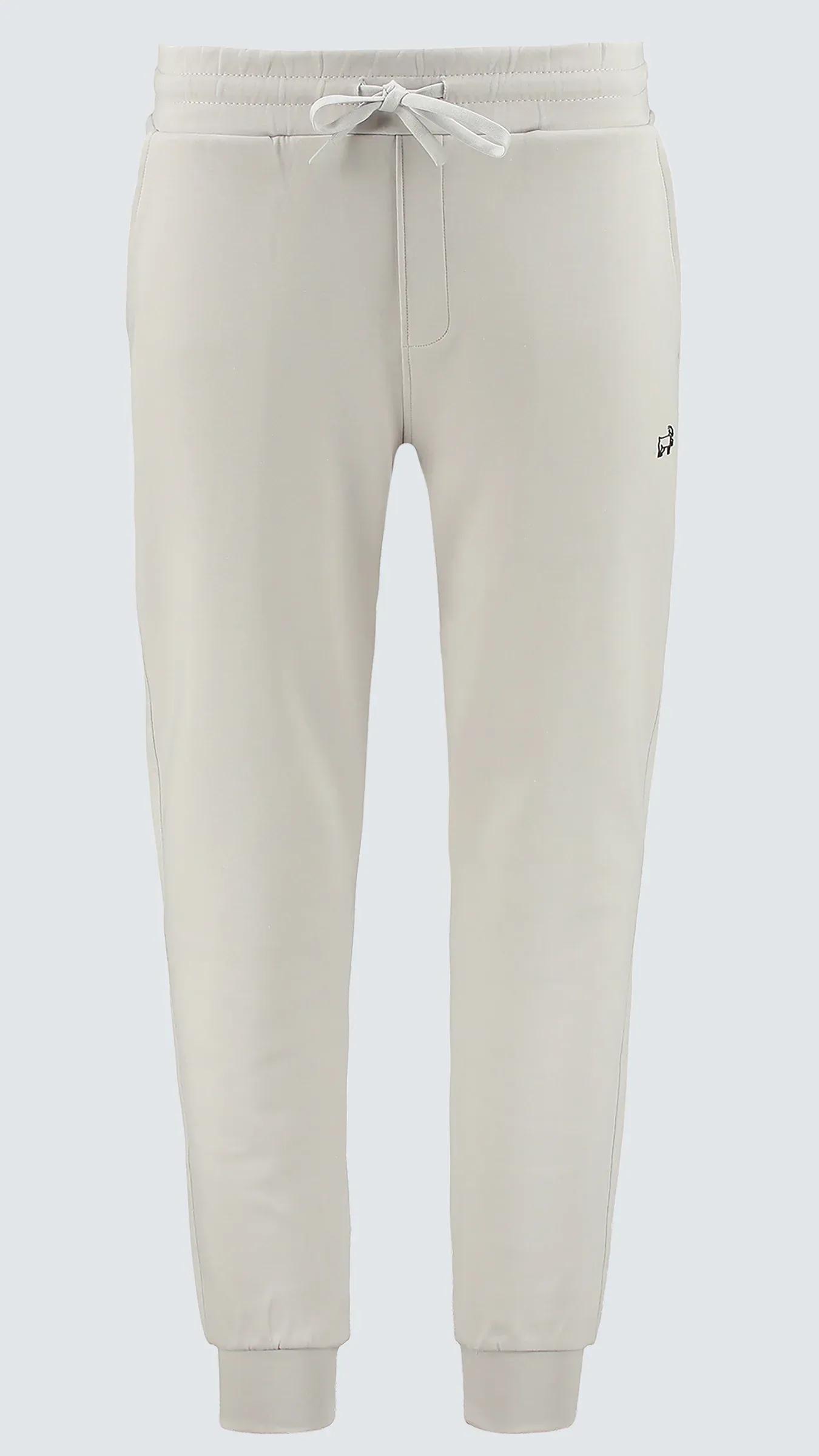 Premium Erkek Doubleface Relaxed Fit Eşofman Altı Nolan - Gri