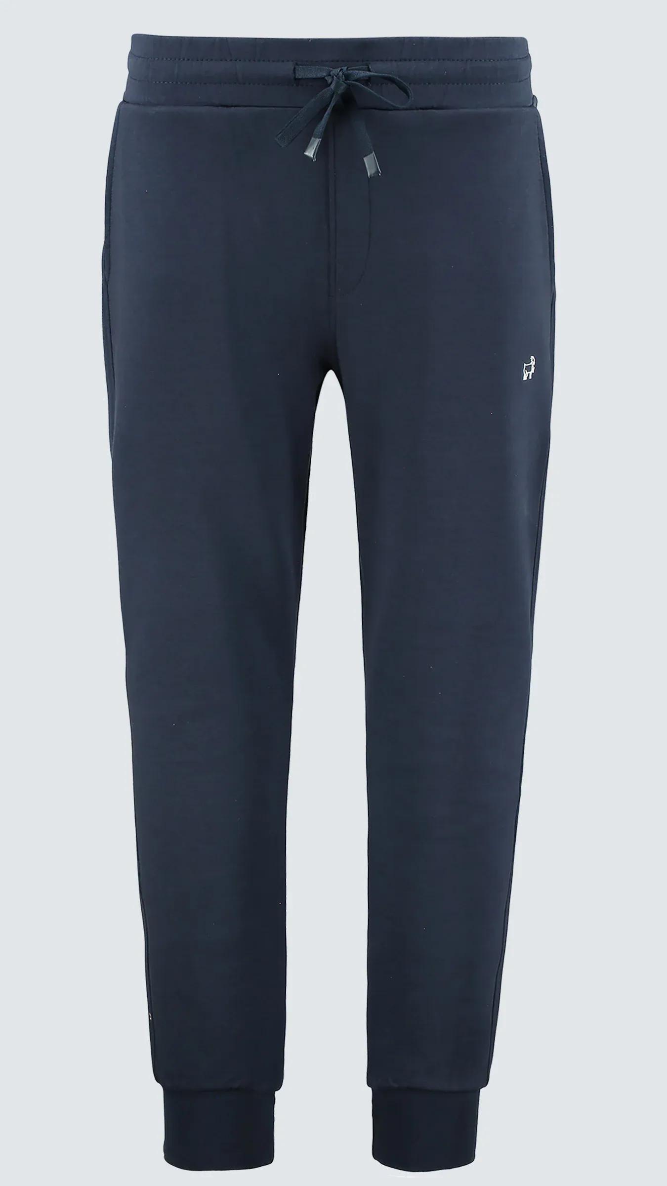 Premium Erkek Doubleface Relaxed Fit Eşofman Altı Nolan - Lacivert