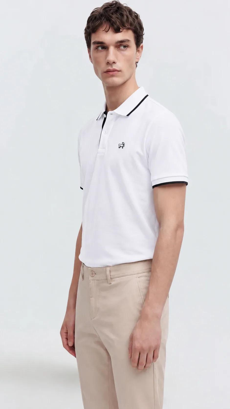 Premium Erkek Polo Yaka Tişört Morelli