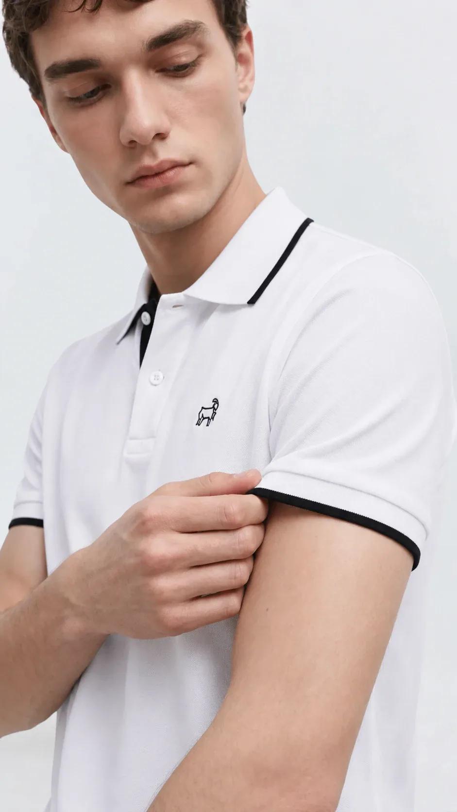 Premium Erkek Polo Yaka Tişört Morelli